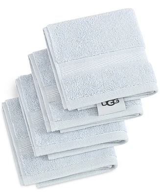 Ugg Holcomb 100% Turkish Cotton 4-Pack Washcloth Set, 13" x