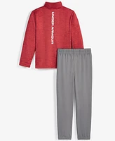 Under Armour Toddler & Little Boys 2-Pc. Tech Wordmark Sweatshirt Joggers Set