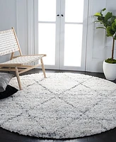 Safavieh Fontana Shag FNT886F 6'7"x6'7" Round Area Rug