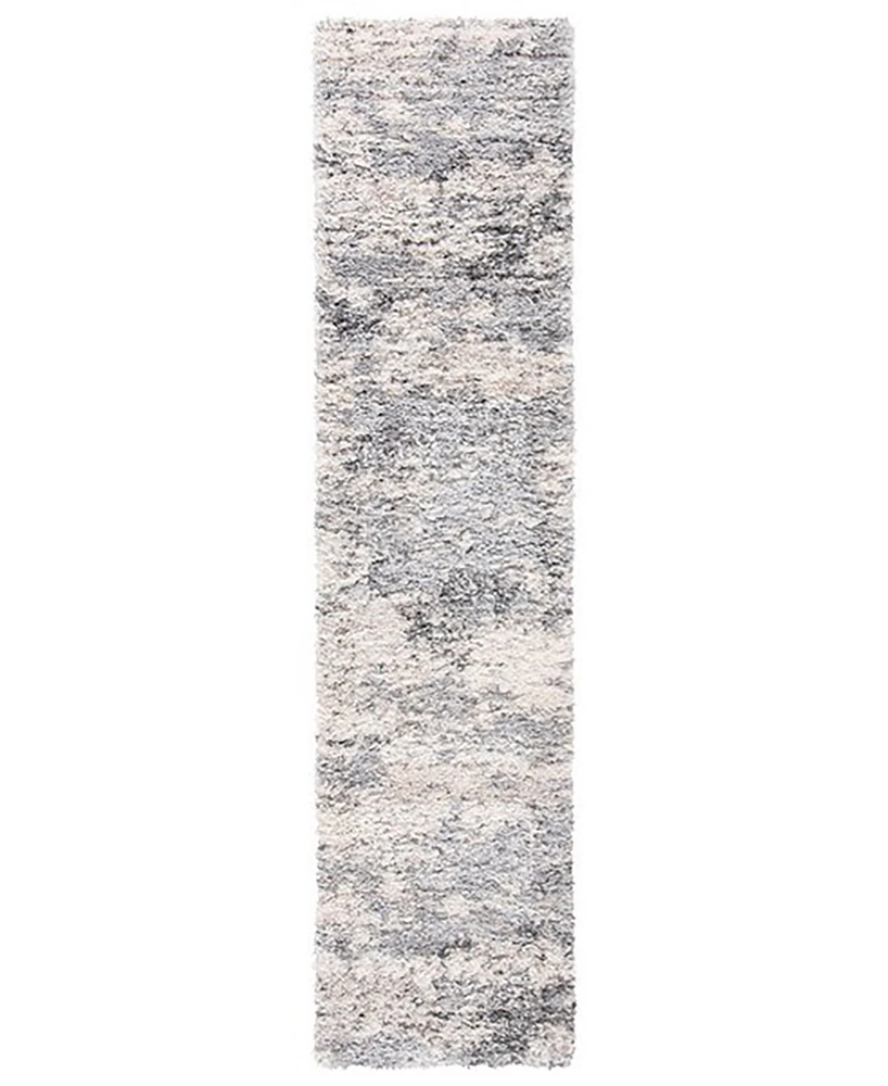 Safavieh Berber Shag 100 BER272A 2'x8' Runner Area Rug