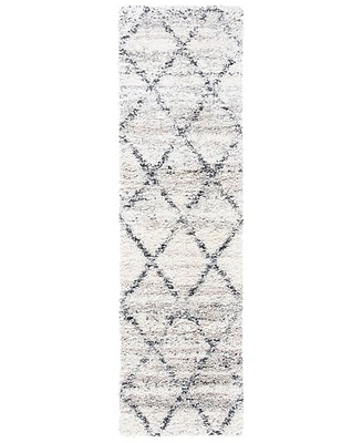 Safavieh Fontana Shag FNT886F 2'3"x10' Runner Area Rug