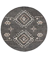 Safavieh Kilim Vi KLM762Z 7'x7' Round Area Rug