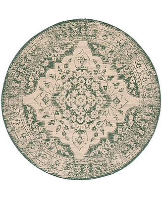 Safavieh Courtyard I CY62312212 6'7"x6'7" Round Area Rug