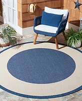 Safavieh Courtyard I CY79875821 6'7"x6'7" Round Area Rug