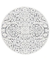 Safavieh Cabana Indoor/Outdoor CBN656A 4'x4' Round Area Rug