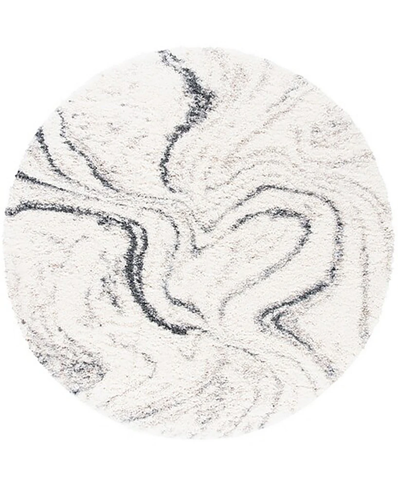 Safavieh Fontana Shag FNT848A 10'x10' Round Area Rug