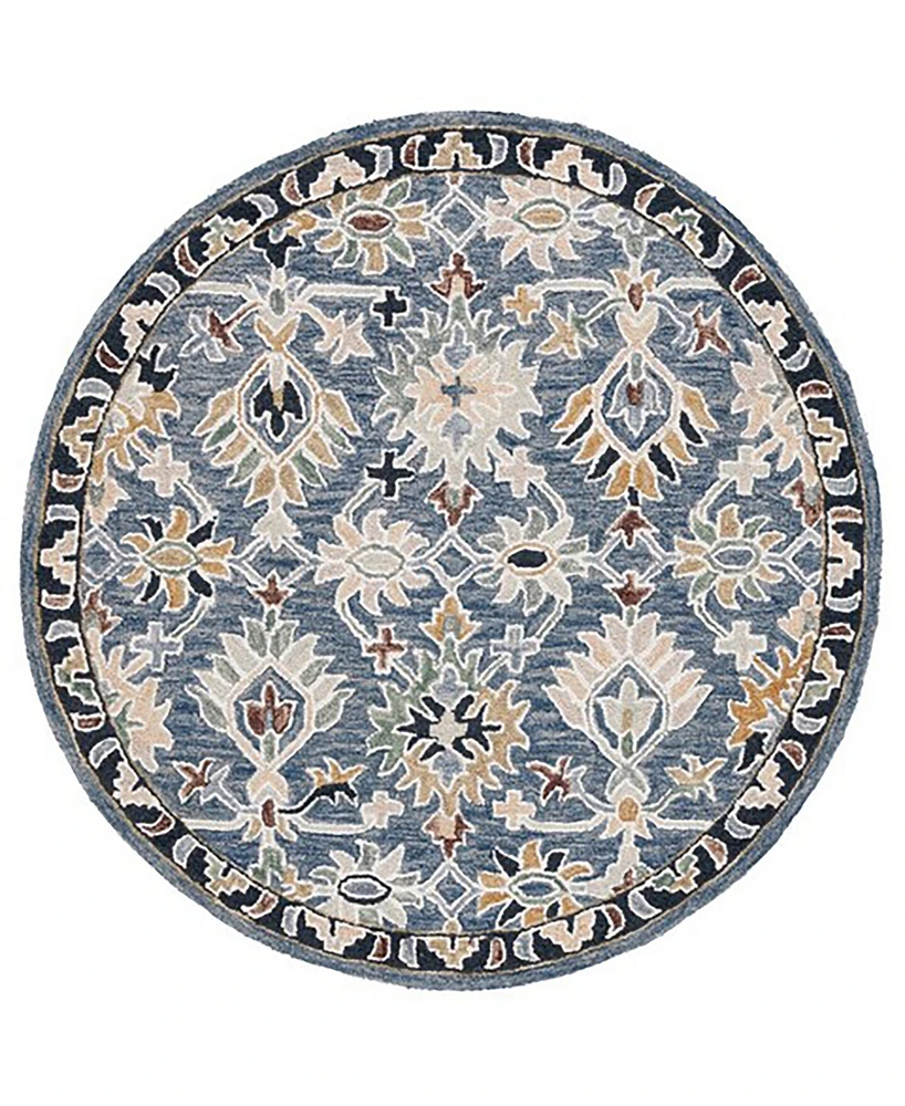 Safavieh Glenwood APN135F 5'x5' Round Area Rug