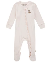 Huggies Baby Girls Organic Rib Coverall