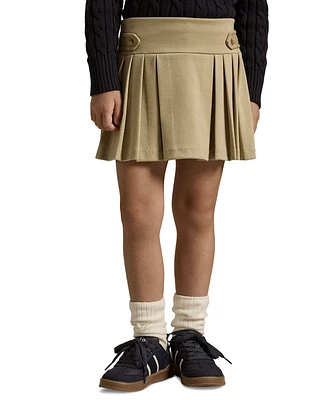 Polo Ralph Lauren Toddler & Little Girls Pleated Ponte Skort