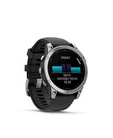 Garmin fenix E, 47mm, Stainless Steel/Black, Na