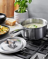 Demeyere Essential 5 Stainless Steel Qt. 2-Piece Saucepan with Lid