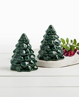 Ttu Gallery Green Tree Salt & Pepper Set