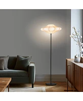 Brightech Atlas 67" Modern Led Floor Lamp with Resin Shade