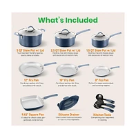 NutriChef Kitchenware Pots & Pans Set – High-qualified Basic Kitchen Cookware Set