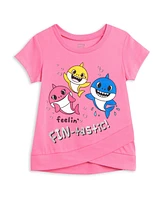 Pinkfong Baby Shark T-Shirt and Leggings Outfit Set Infant to Little Kid