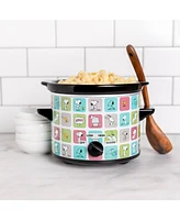 Uncanny Brands Peanuts 2 Quart Slow Cooker - Snoopy & Woodstock Appliance