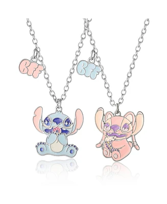 Disney Stitch & Angel Fashion Bff Necklace Set