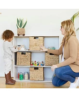 ECR4Kids Streamline 3-Shelf Storage Cabinet, 36in, White Wash