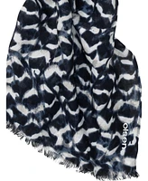 Olsen Allover Feather Print Scarf