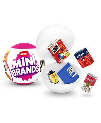 5 Surprise Zuru Mini Brands Retro Grocery Capsule