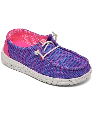 Hey Dude Toddler Girls Wendy Stretch Mesh Casual Moccasin Sneakers from Finish Line