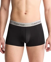 Calvin Klein Men's 3+1 Value Pack Micro Stretch Low-Rise Trunks