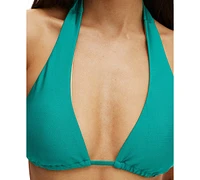 Cotton On Women's High Apex Slider Triangle Bikini Top