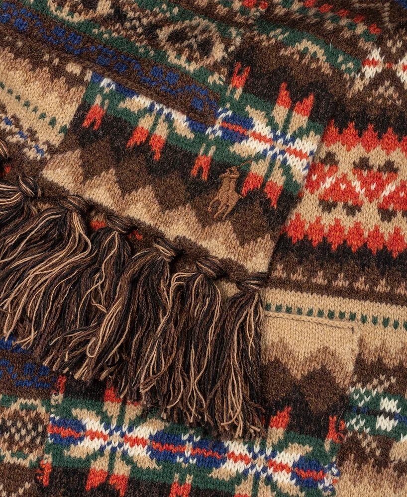 Polo Ralph Lauren Men's Fair Isle Scarf