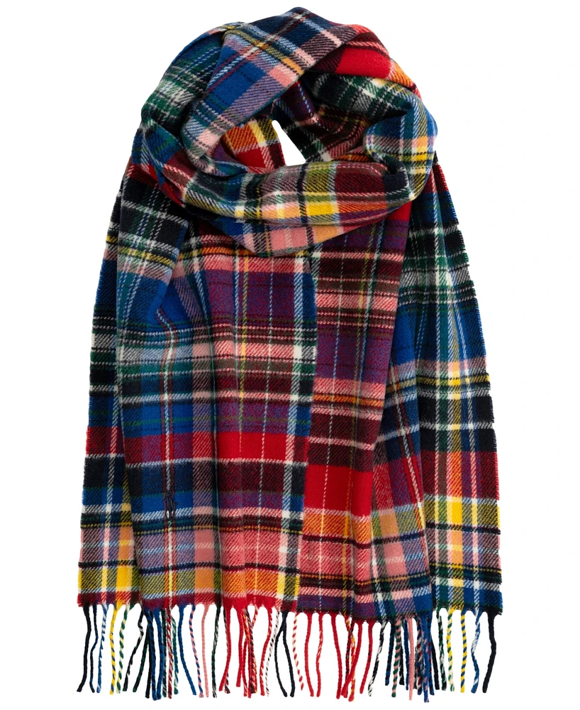 Polo Ralph Lauren Men's Woolen Plaid Scarf