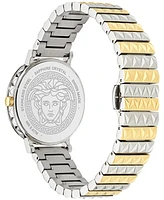 Versace Women's Swiss Daedalus Two-Tone Stainless Steel Bracelet Watch 35mm