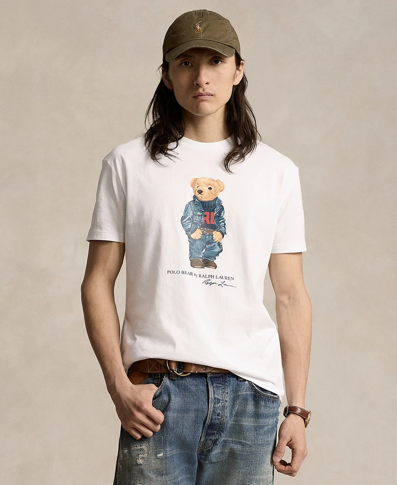 Polo Ralph Lauren Men's Big & Tall Bear Jersey T-Shirt