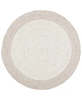 Safavieh Braided BRD904A 4'x4' Round Area Rug