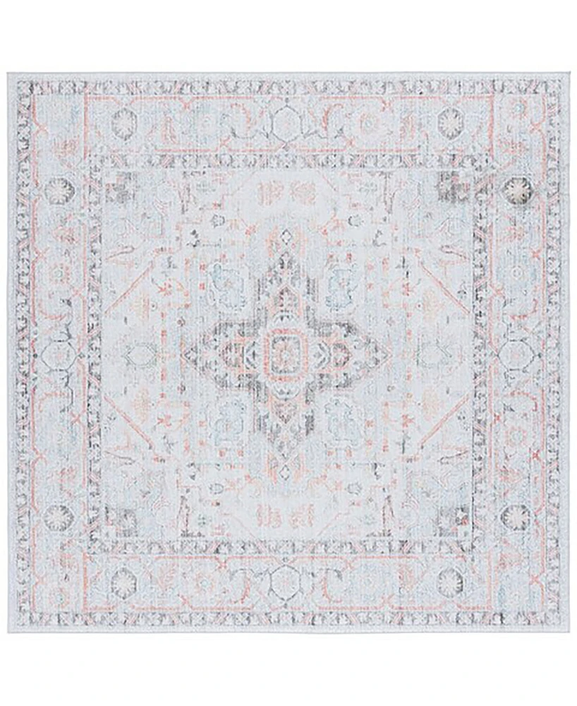 Safavieh Tucson Washable TSN913F 6'x6' Square Area Rug