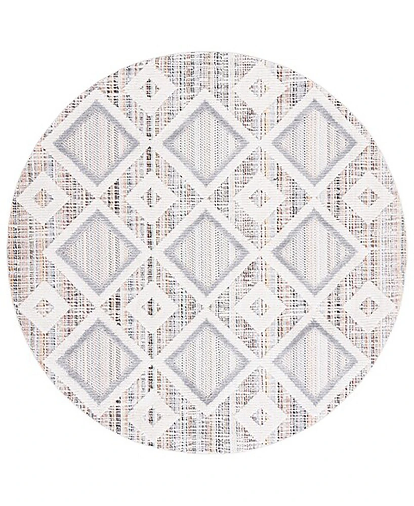 Safavieh Marrakesh 500 MRK523D 8'x8' Round Area Rug