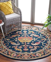 Safavieh Metro Ii MET328N 6'x6' Round Area Rug