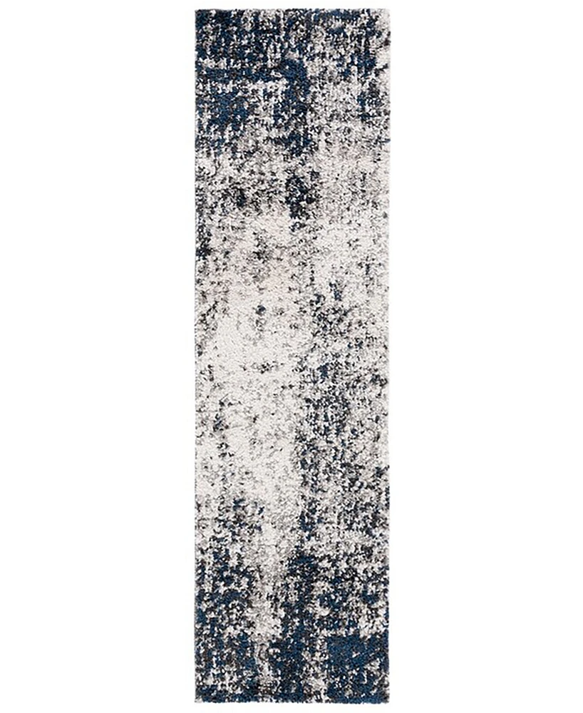 Safavieh Jericho Shag JER112A 2'2"x8' Runner Area Rug