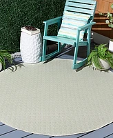 Safavieh Hampton I Indoor/Outdoor HTN230Y 6'5"x6'5" Round Area Rug