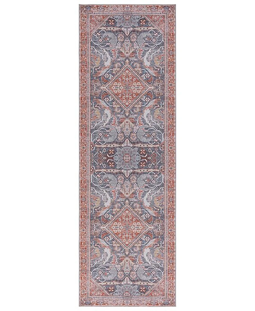 Safavieh Tucson Washable TSN125F 2'6"x8' Runner Area Rug