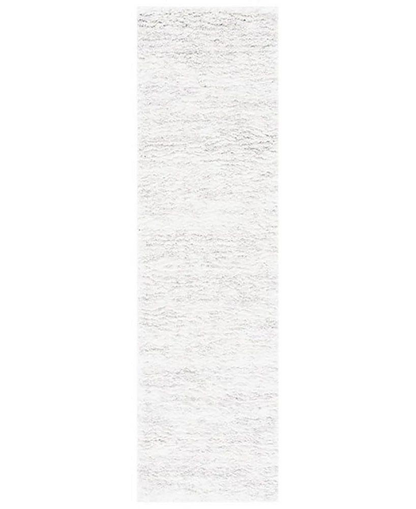 Safavieh Berber Shag 300 BER563F 2'3"x8' Runner Area Rug