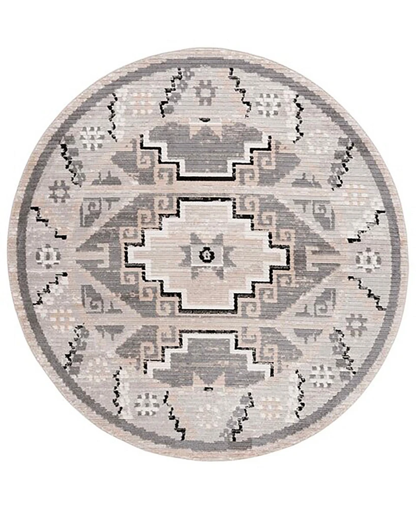 Safavieh Marrakesh 200 MRK206A 6'7"x6'7" Round Area Rug