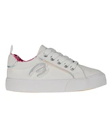 Bebe Little and Big Girls Low Top With Holographic "B" Sneaker