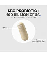 Codeage Sbo Probiotics 100 Billion CFUs Per Serving - Multi Strain Soil Based Organisms Blend and Organic Fermented Botanical Blend, Shelf