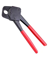 Yescom 1/2" 3/4" Pex Crimper Set Tube Crimping Tool Kit with Go/no Go Gauge Pipe Cutter