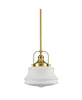 Moose Industrial Pendant Light Fixtures Gold Schoolhouse Hanging Adjustable Light for Kitchen Island