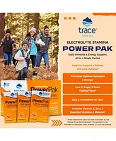 Trace Minerals Power Pak Electrolyte Powder Packets | 1200 mg Vitamin C, Zinc, Magnesium | Boost Immunity