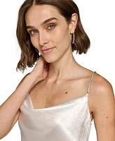 Karl Lagerfeld Paris Women's Hammered Satin Camisole