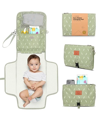 KeaBabies Ezee Diaper Changing Pad, Portable Mat, Waterproof Foldable Pad