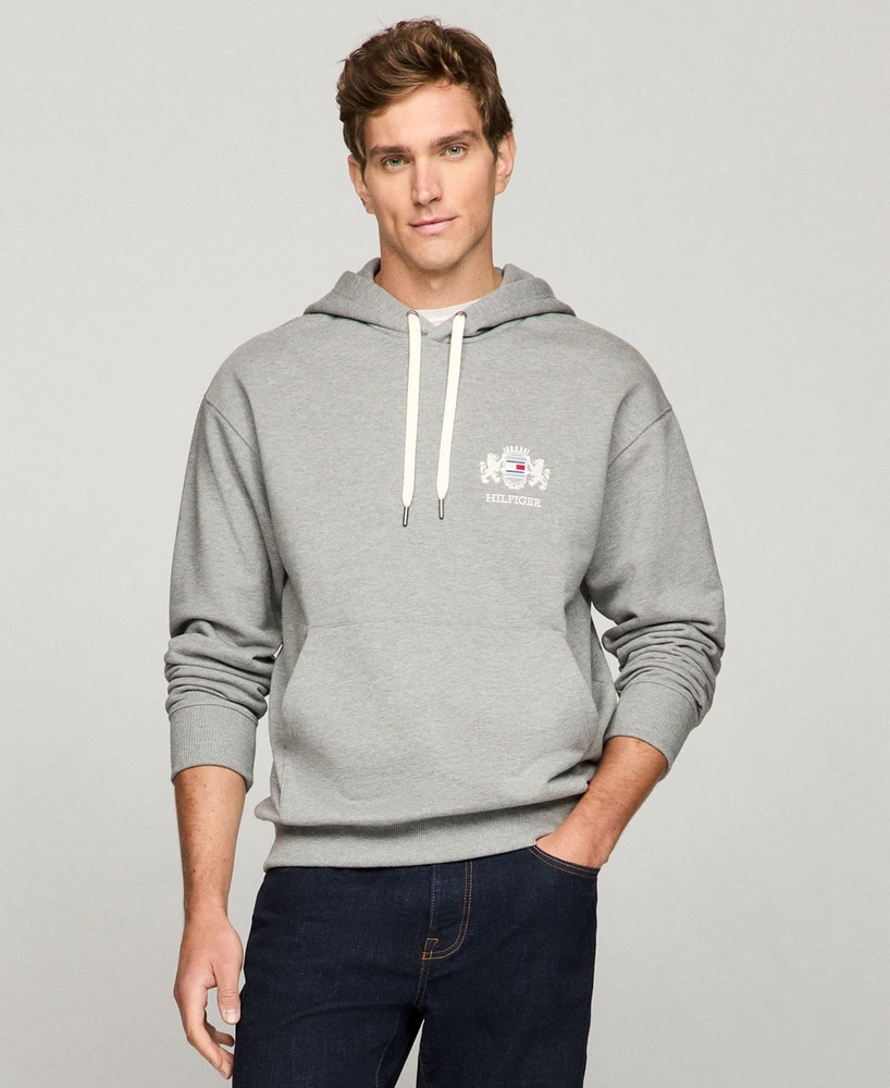 Tommy Hilfiger Men's Embroidered Crest Hoodie