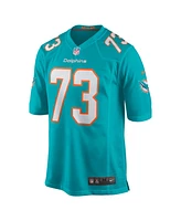 Men's Austin Jackson Aqua Miami Dolphins Game Jersey