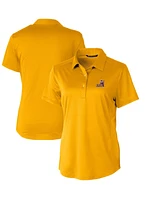 Cutter & Buck Women's Gold Arizona State Sun Devils Vault Prospect Textured Stretch Polo